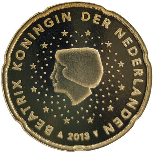 20 cent 2013 Holandsko ob.PROOF