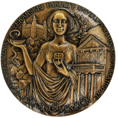 Medaila 1999, Lekárska fakulta Univerzity Komenského v Bratislave 80 rokov