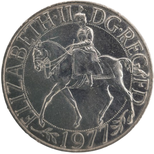 25 Pence 1977 Anglicko, Silver Jubilee of Reign