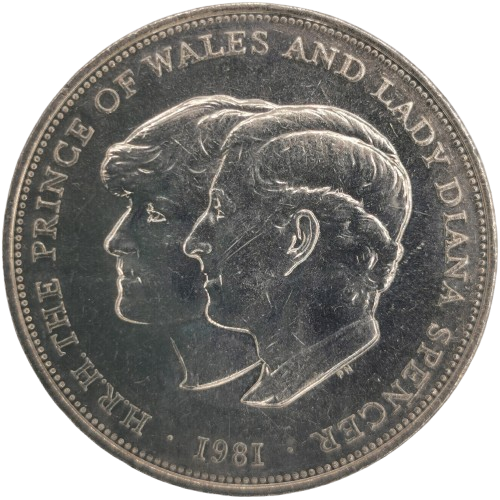 25 Pence 1981 Anglicko, Wedding of Prince Charles and Lady Diana