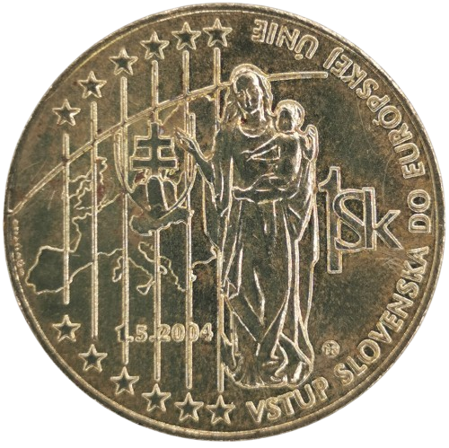 Žetón, 2004 Slovensko, Vstup Slovenska do Európskej únie