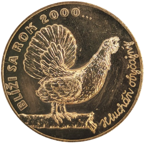 Žetón, 1998 Slovensko, Blíži sa rok 2000 - Hlucháň obyčajný