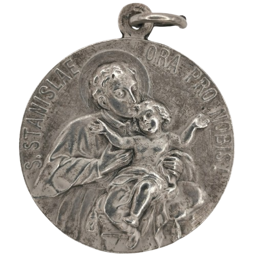 Prívesok, sv. Stanislav Kostka - Sedembolestná Panna Mária