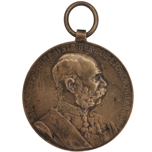Medaila, 1898 Rakúsko Uhorsko, František Jozef I. - Signum Memoriae
