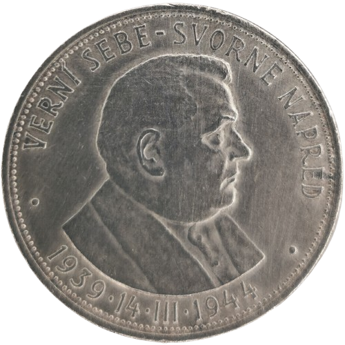 50 Koruna 1944 Slovenský štát, Dr. Jozef Tiso