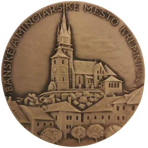 Medaila BP, Kremnica - A. Ham 60 mm (bez etue)