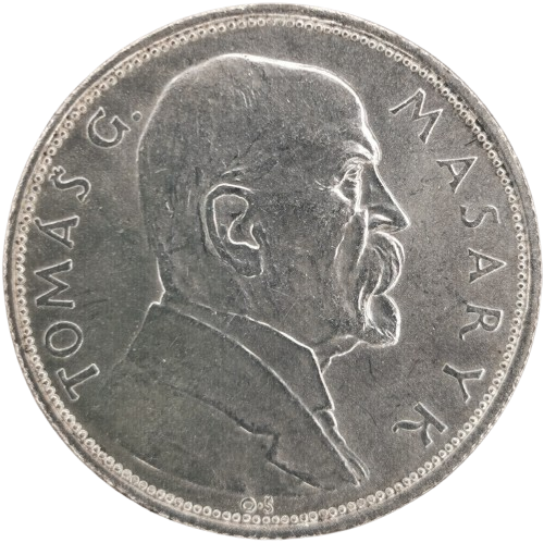 10 Koruna 1928 Československo T. G. Masaryk (fľaky vzadu)