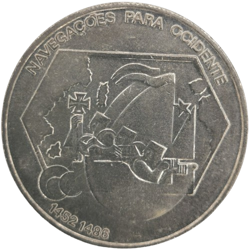 200 Escudos 1991 Portugalsko, Navigácia smerom na západ