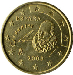 10 cent 2009 Španielsko ob.UNC
