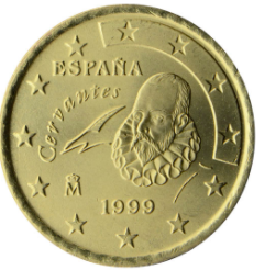 50 cent 2009 Španielsko ob.UNC
