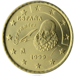 50 cent 2000 Španielsko ob.UNC
