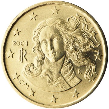 10 cent 2002 Taliansko ob.UNC
