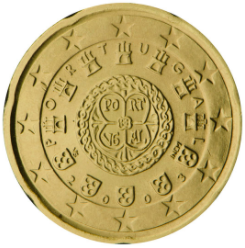 20 cent 2009 Portugalsko ob.UNC