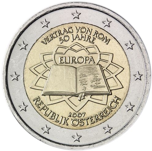 2 euro 2007 Rakúsko ROM cc.UNC