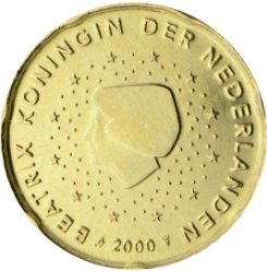 20 cent Holandsko 2001 ob.UNC