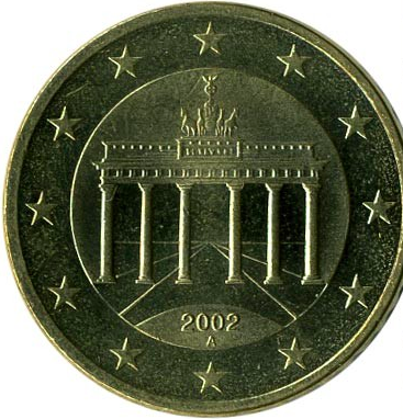 50 cent 2004 Nemecko ob.UNC A