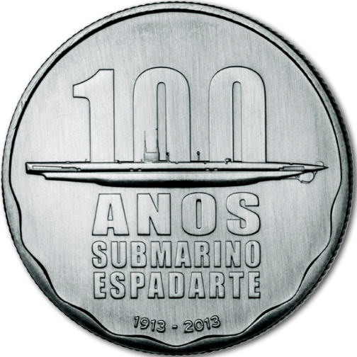 2,50 euro 2013 Portugalsko UNC Espadarte