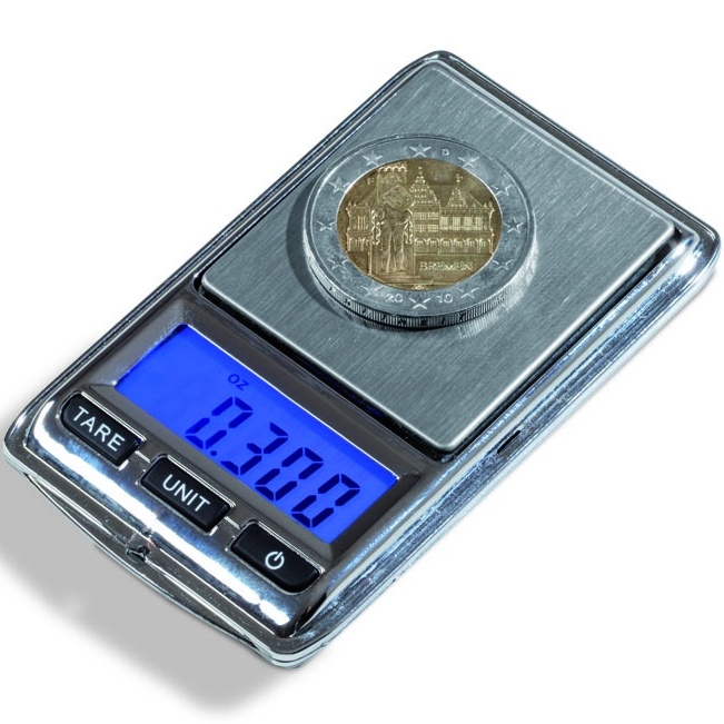 Digitálna váha na mince LIBRA Mini , 0,01-100 g (DW5) IN