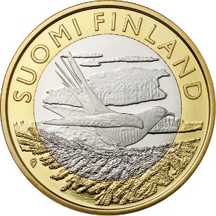 5 euro 2014 Fínsko UNC Nordic Nature - Karelia