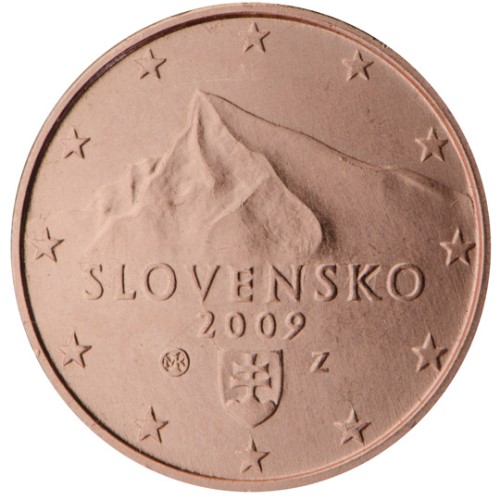 1 cent 2014 Slovensko ob.UNC