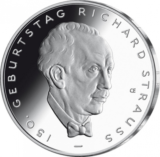 10 euro 2014 Nemecko UNC Richard Strauss