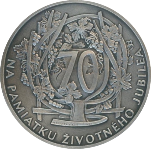 Medaila SP k životnému jubileu "70 rokov" (670701)