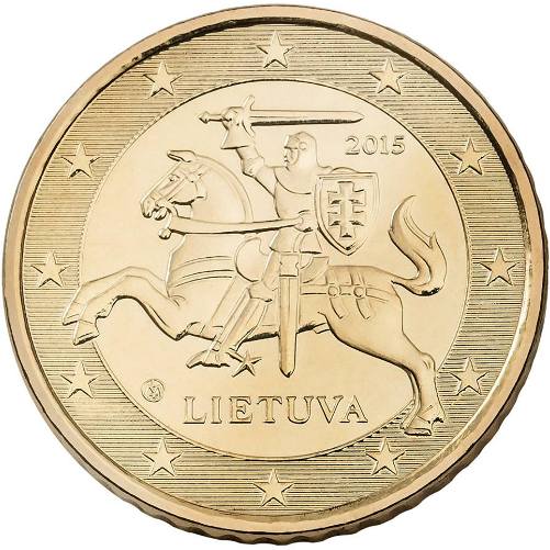 50 cent 2015 Litva ob.UNC