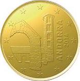 50 cent 2014 Andorra ob.UNC
