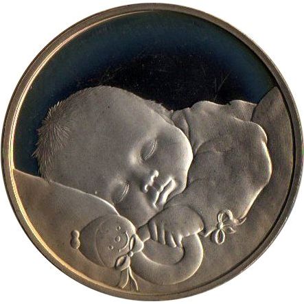 Medaila 2003 Belgicko BU, Narodenie