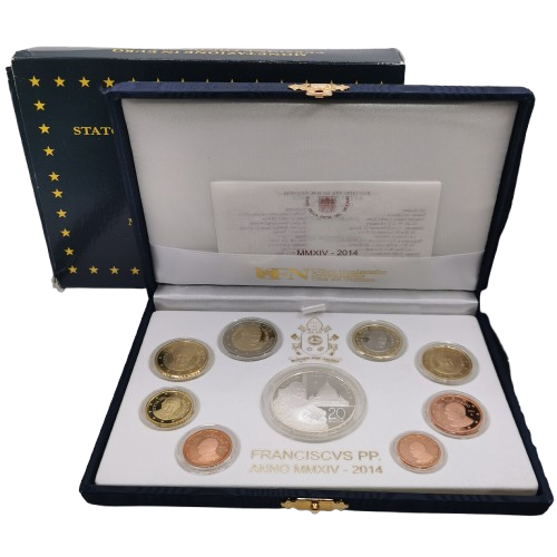 SADA 2014 Vatikán PROOF František + Ag 20 euro (23,88 €)