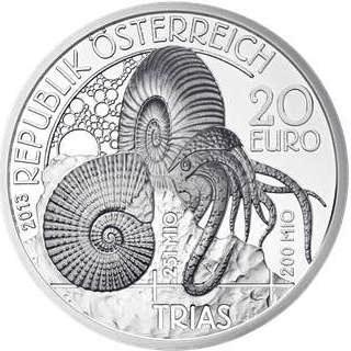 20 euro 2013 Rakúsko PROOF Trias