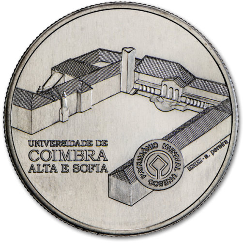 2,50 euro 2014 Portugalsko UNC Universidade de Coimbra Alta e Sofia