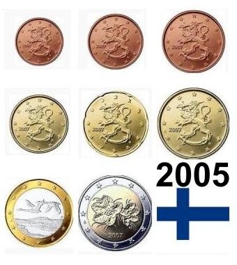 SET 2005 Fínsko UNC (3,88€)