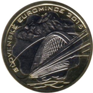 Žetón "Slovenské euromince 2015"