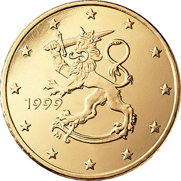 50 cent 2005 Fínsko ob.UNC