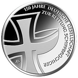10 euro 2015 Nemecko UNC Námorná záchranná služba
