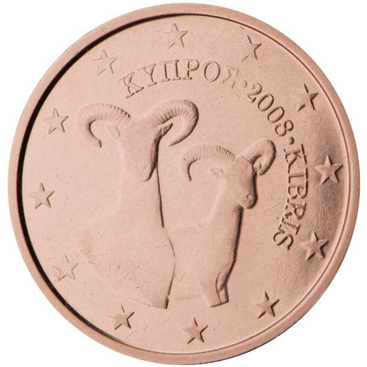 2 cent 2015 Cyprus ob.UNC