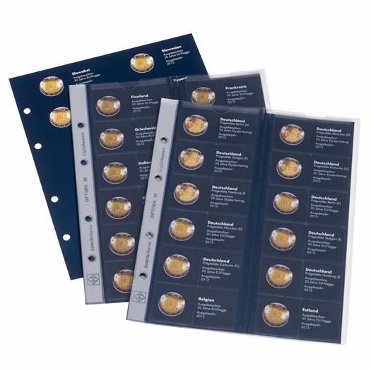 Doplňujúce listy OPTIMA, 2015 "2 euro mince spoločné " (CLOP2EUROJIN15)