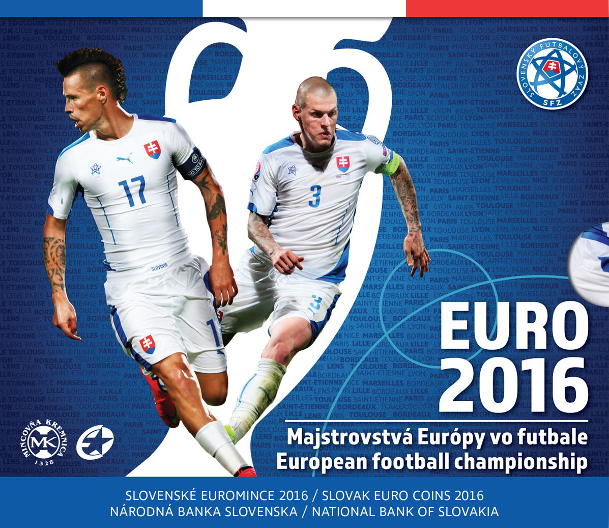 SADA 2016 Slovensko UNC EURO 2016