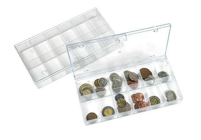 Prenosný mincový box EXPO, 12 priehradok (4822)