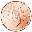 1 CENT 2012 Irsko ob.UNC